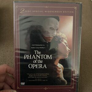 The Phantom of the Opera 2004 (DVD) 2 Disc Special Widescreen Edition NEW SEALED
